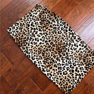 See You Monday Animal Print Skirt